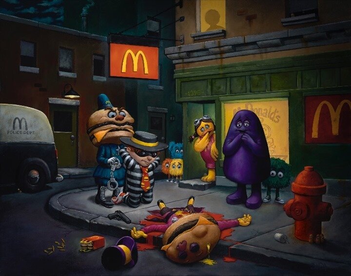 Bob Dob: New Canvas &quot;McCheese Gets Greased&quot; Print