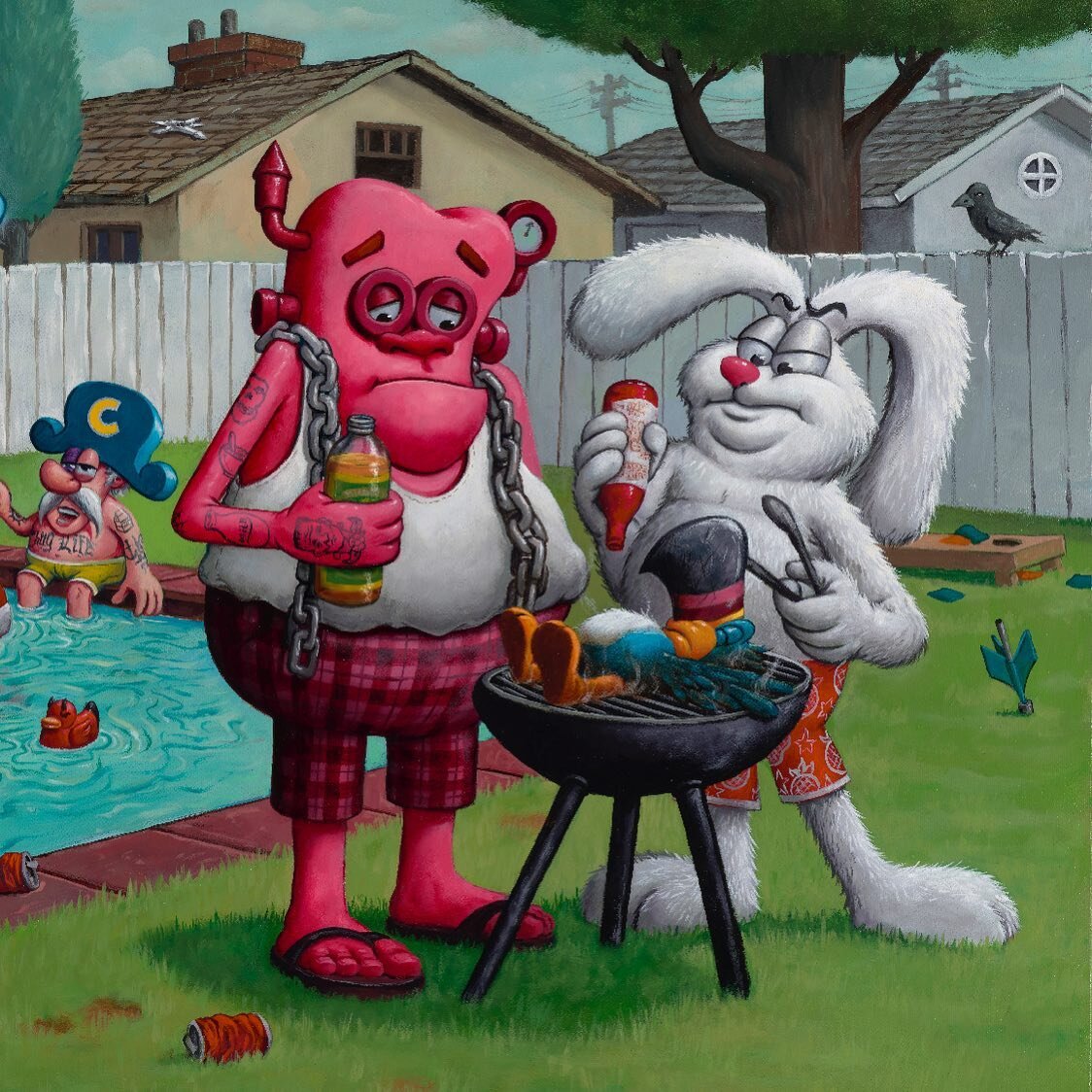 &ldquo;Sweet Day Poolside&rdquo; #sugar #frankenberry #trix