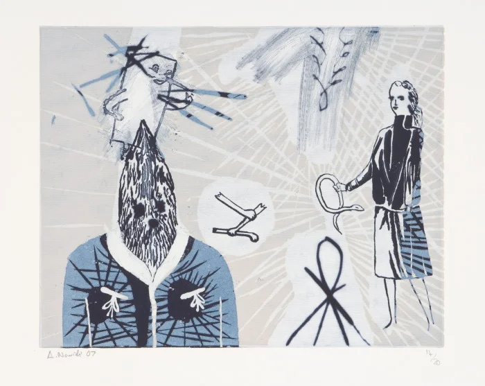 Andrezj Nowiki-Untitled (blue snake woman).jpg
