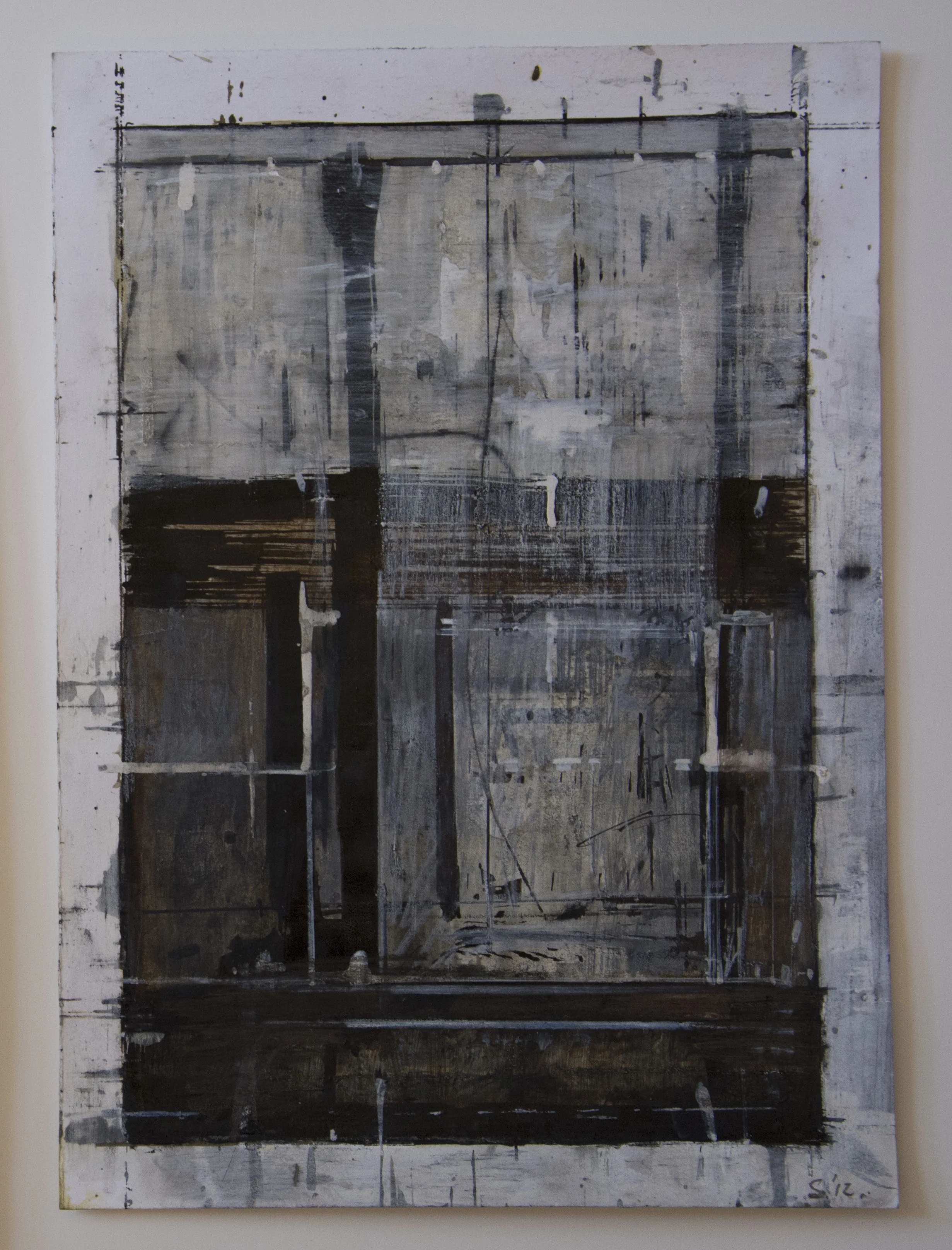 Untitled, Ink and Shellac on Paper, 21 x 29.7 cm