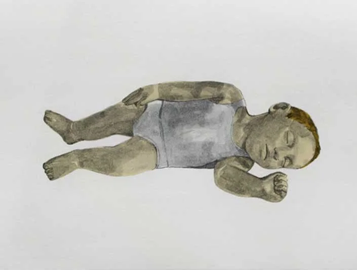 Sleep, Lithograph, 38 x 50 cm