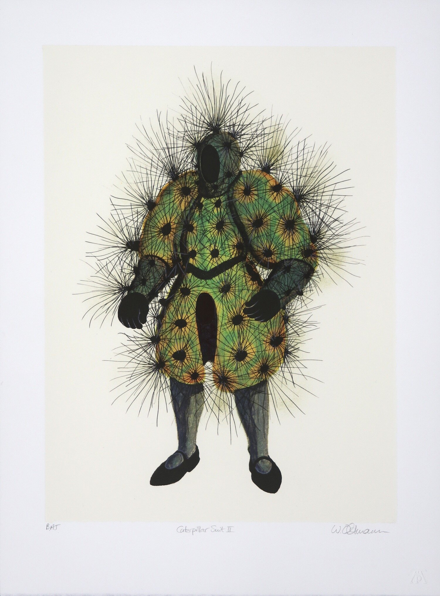 Walter Oltmann Caterpillar Suit II, Lithograph, 450x333mm.jpg