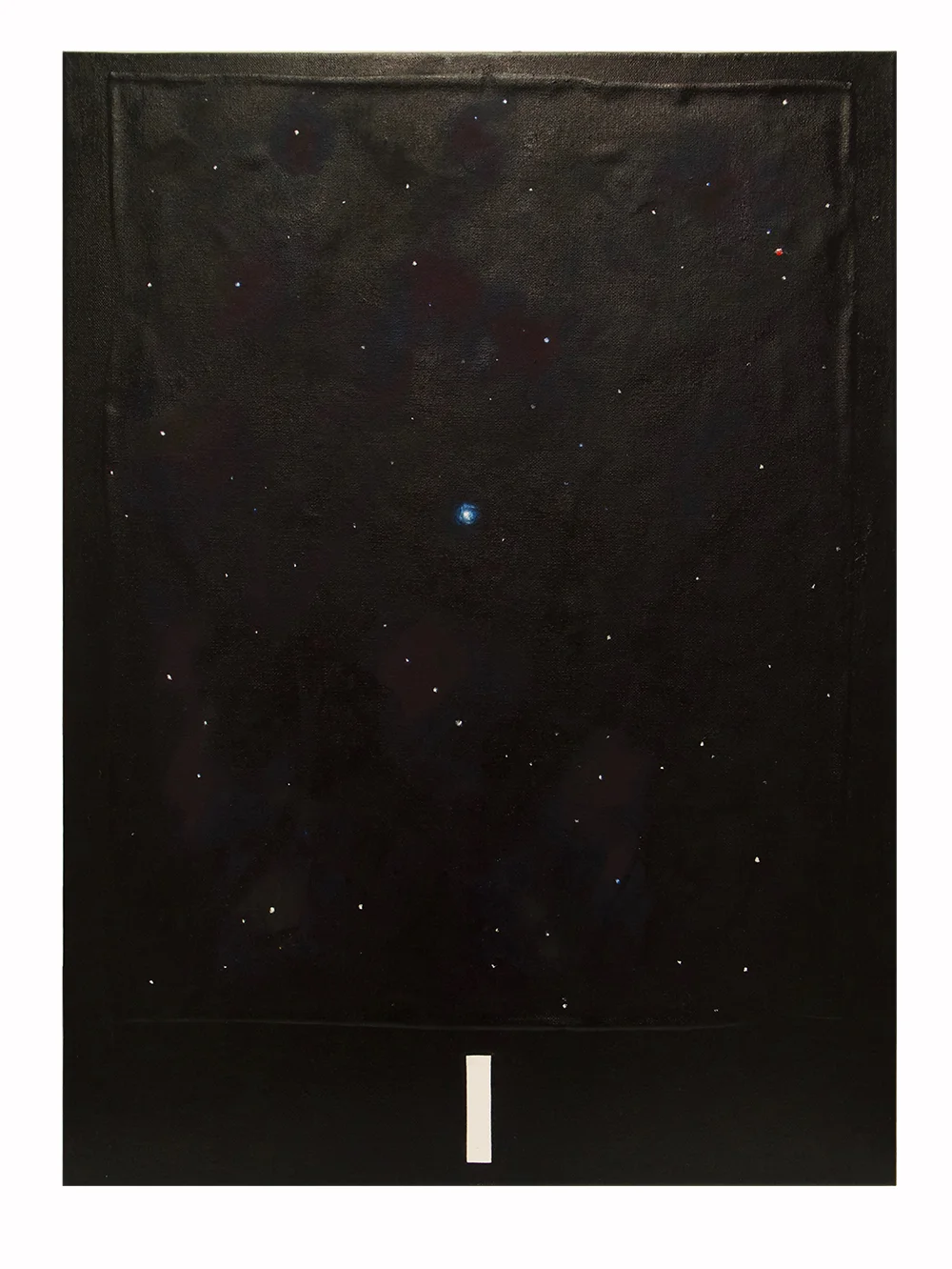 Process I: Alone (Naive) oil, acrylic and pencil on canvas 24” x 18”