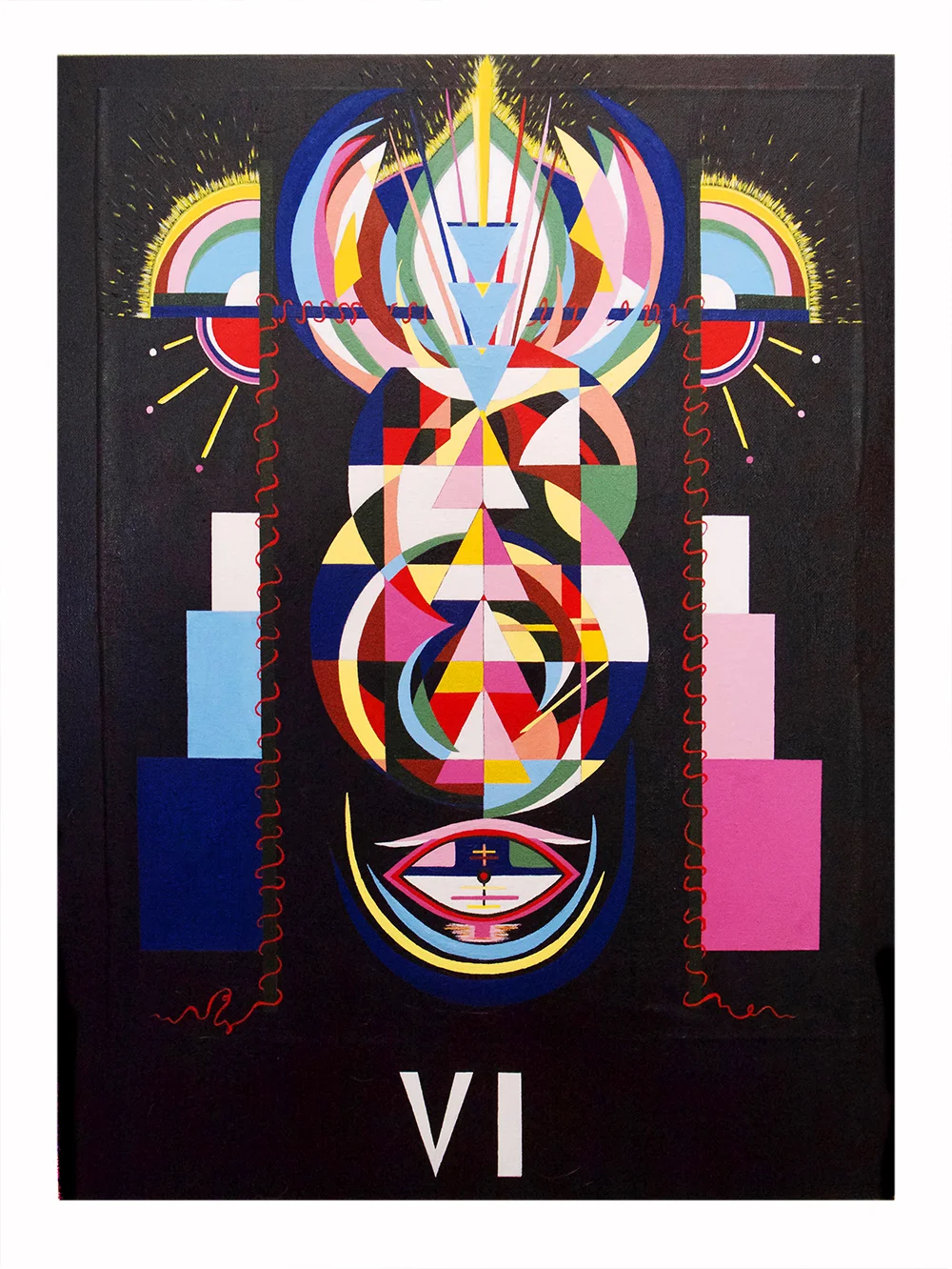 Process VI: Alone (Full) oil, acrylic and pencil on canvas 24” x 18”