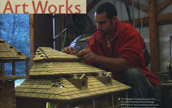 Spring 2007 The Brown's Handshouse Studio…is a locus for developing projects that incorporate historical research and scientific inquiry with the principles of design and techniques of sculpture… Read more from Art Works, Washington University of St. Louis