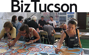 9.30.15 “Raise the Roof” has filmmakers Yari and Cary Wolinsky documenting how the traditional wooden synagogue of Gwoździec in Poland was lovingly restored by students, traditional artisans and builders… Read More from Biz Tucson