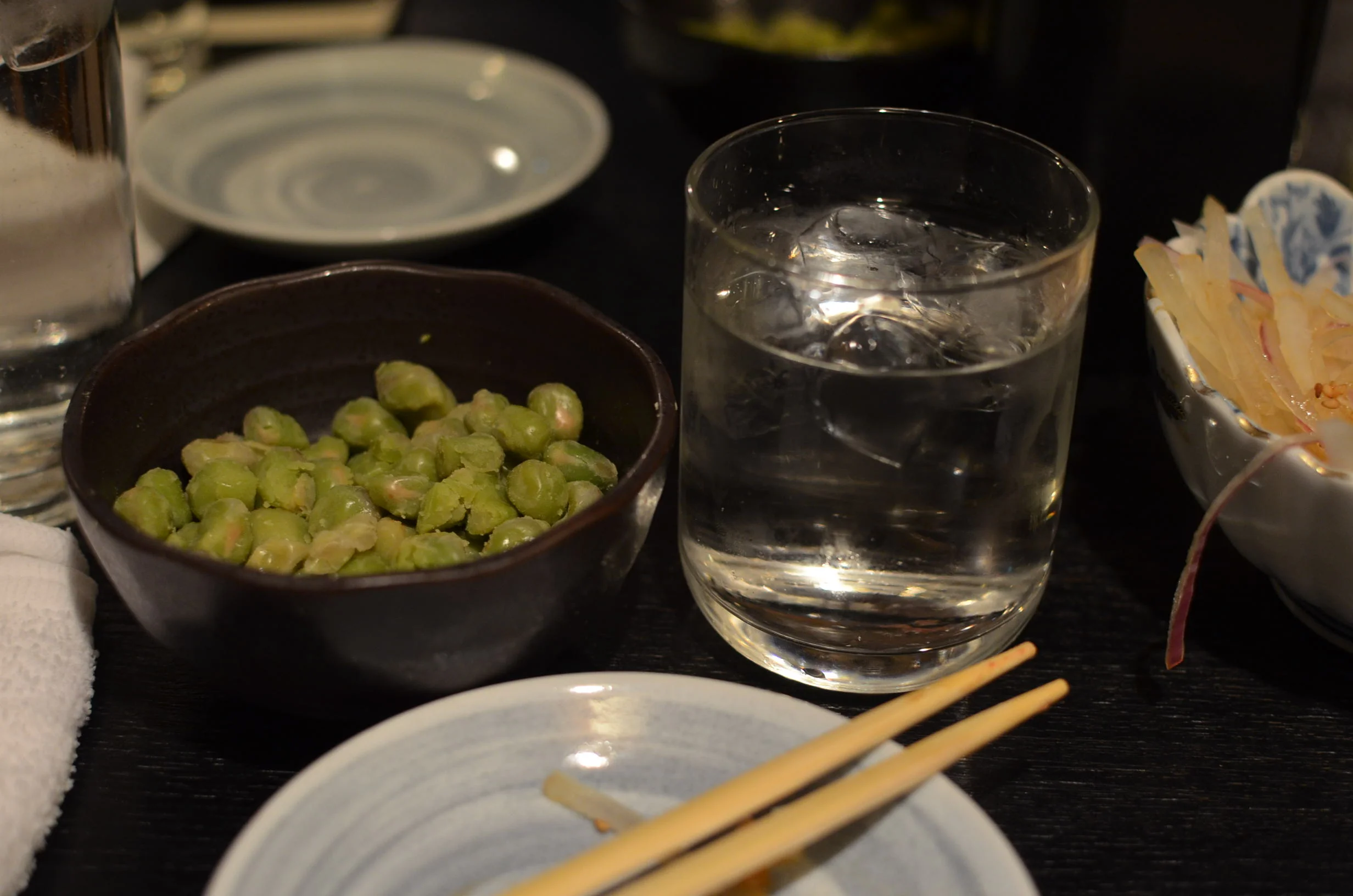 Shochu on the rocks!