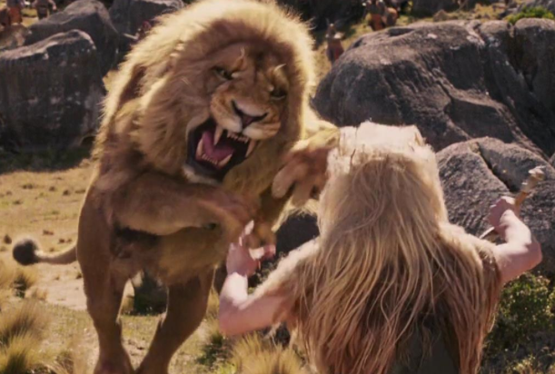 The Bible In The Lion The Witch The Wardrobe The Queen Of