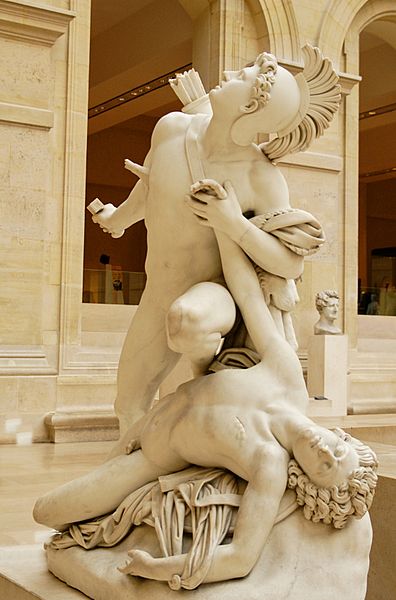 Nisos and Euryalos, The Louvre