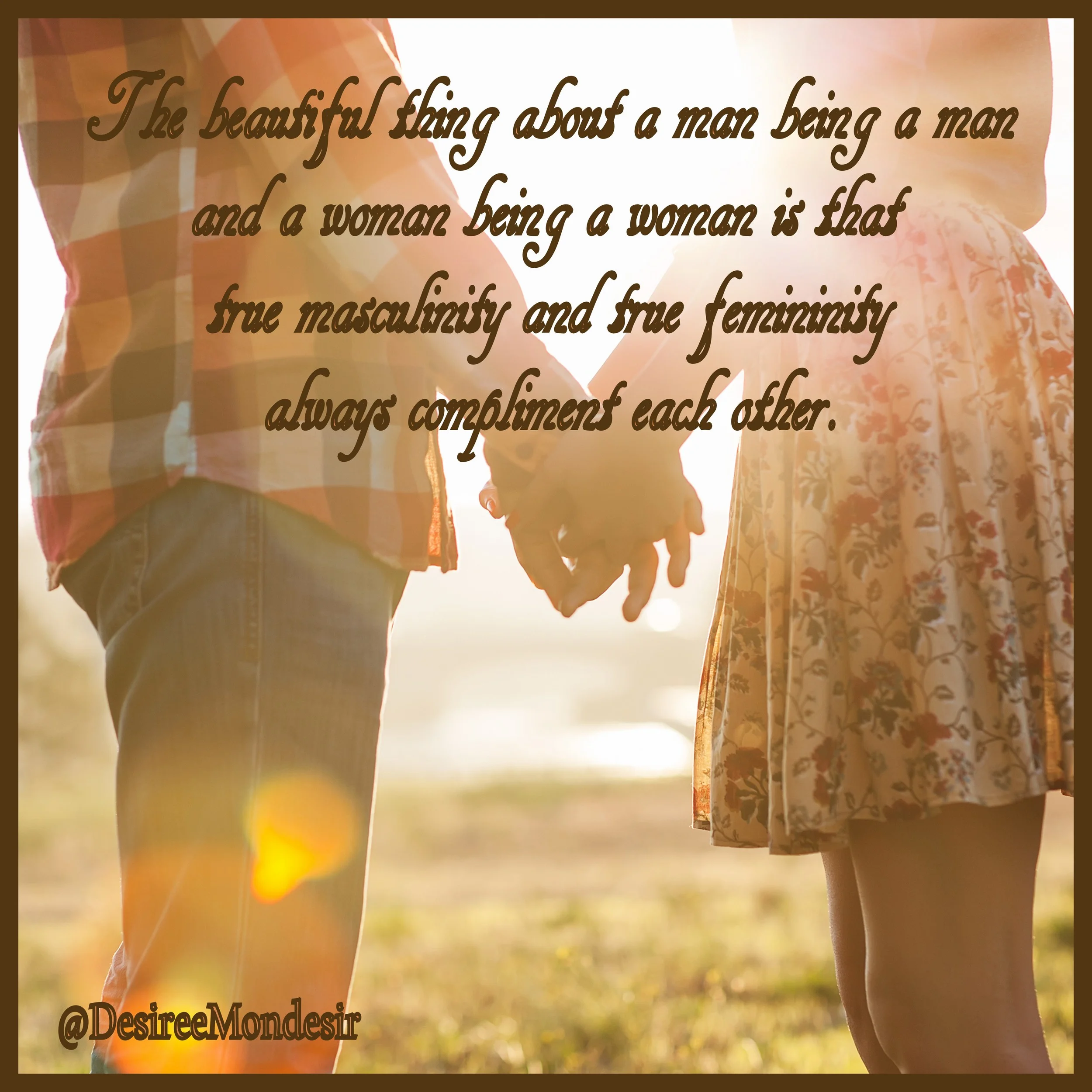 When True Femininity Meets True Masculinity...MAGIC!!!