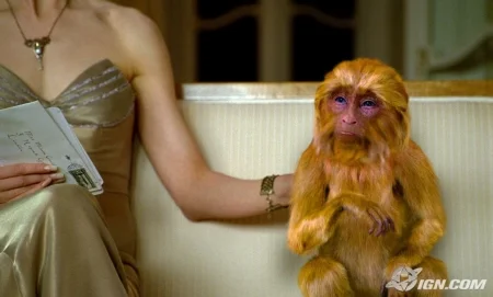 "The Golden Monkey," the familiar belonging to the witch played by Nicole Kidman in The Golden Compass.