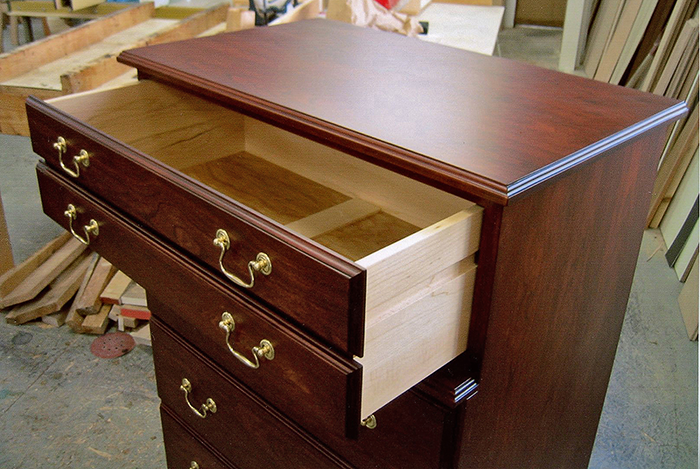 Cherry & Maple Dresser