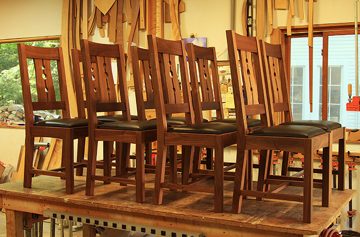 Walnut Dining Chairs