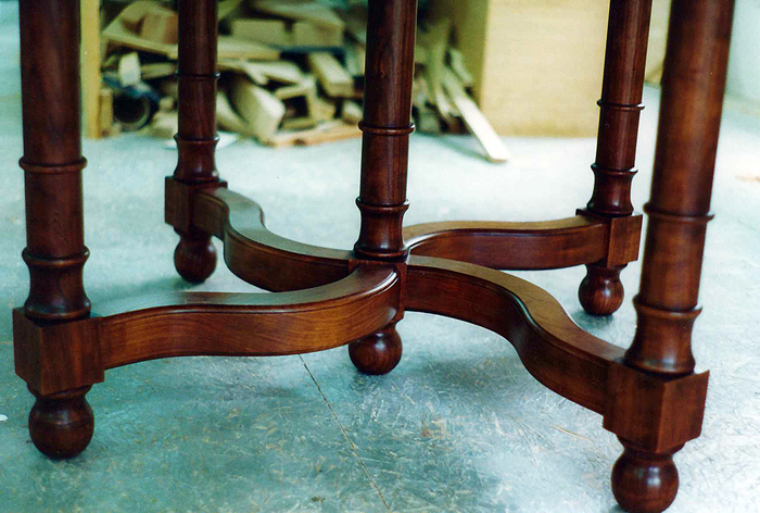 Cherry Dining Table Base