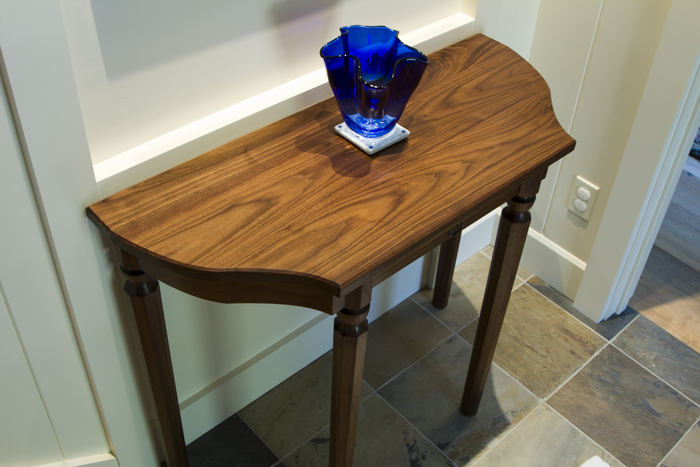 Walnut Entrance Table