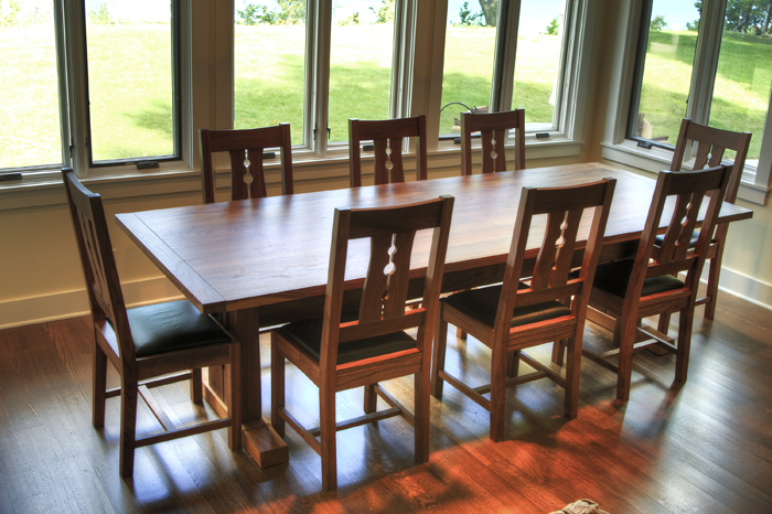 Walnut Dining Set