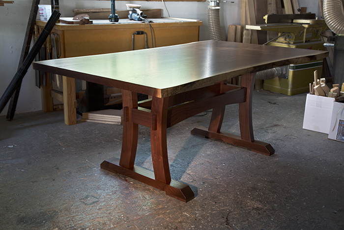 Walnut Slab Dining Table