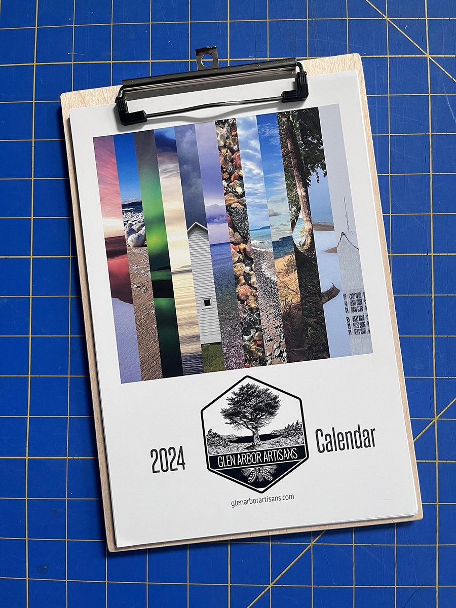 2024 Clipboard Calendar — Glen Arbor Artisans