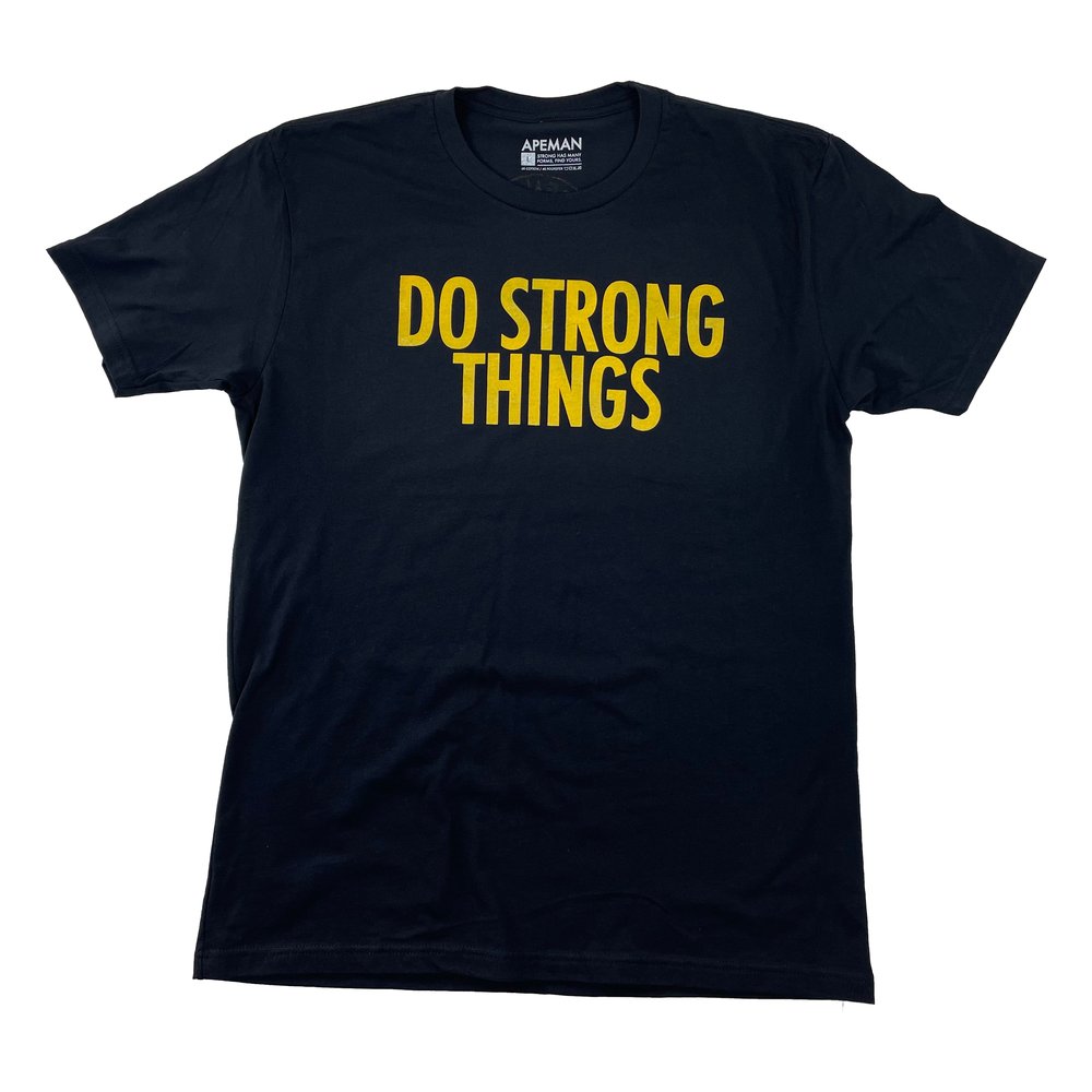 Athletic Tee Sold by Apeman Strong - APEMAN STRONG Men's Workout Shirt