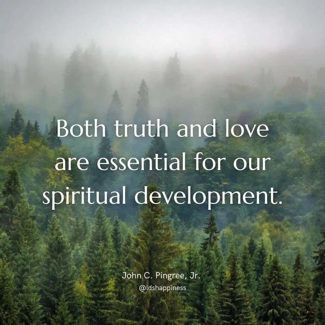 As ever, Jesus was our perfect example of this. He never compromised the truth, but He always treated others with love. For example, the woman caught in adultery- He did not condemn her, but He also told her to go and sin no more. May we strive to be