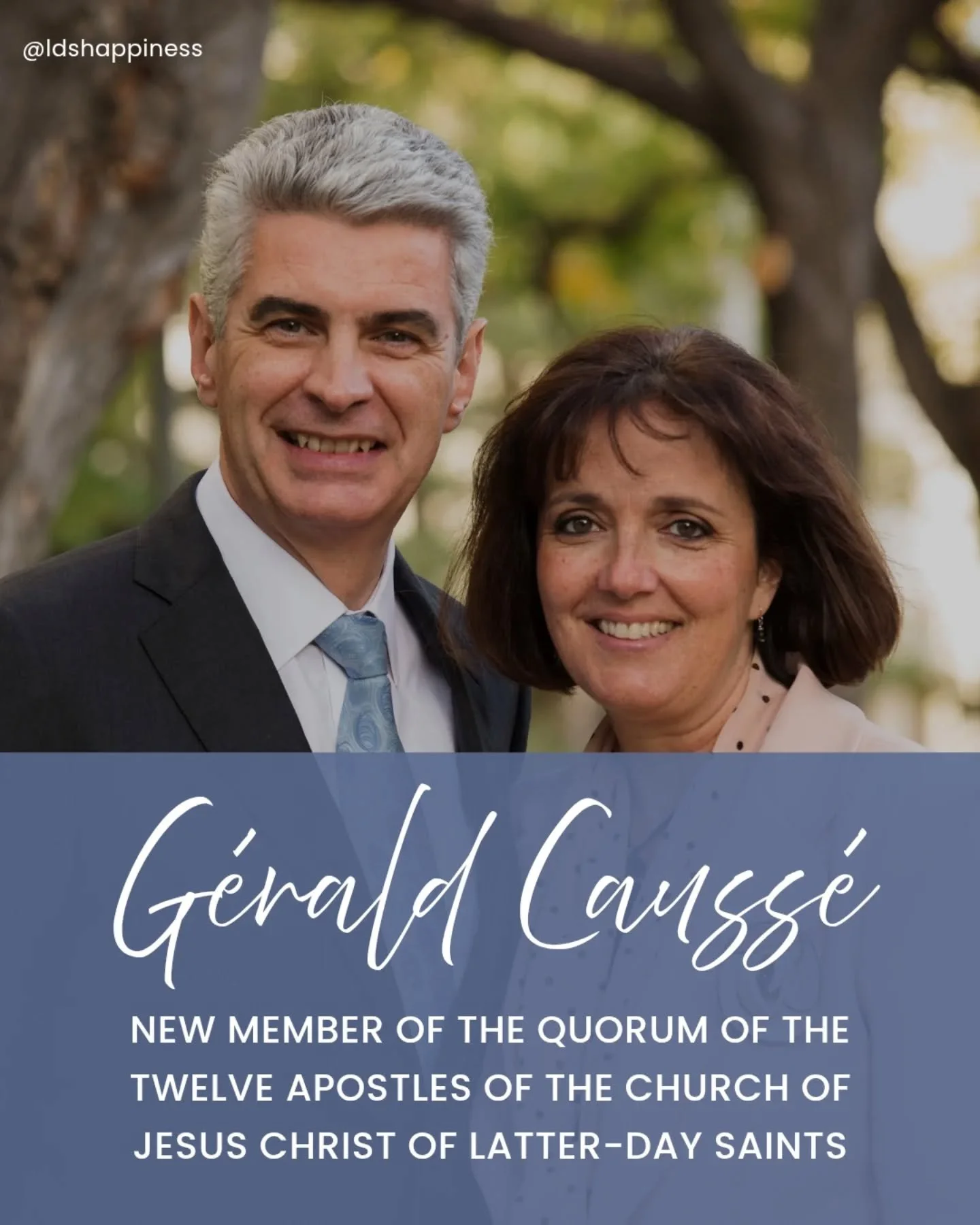 New apostle of Jesus Christ, Elder @gerald_causse , was called and ordained today, November 6, 2025. As the former presiding bishop, many of us already know and love Elder Causs&eacute; and his witness of Jesus Christ 💕

#eldercausse #geraldcausse #
