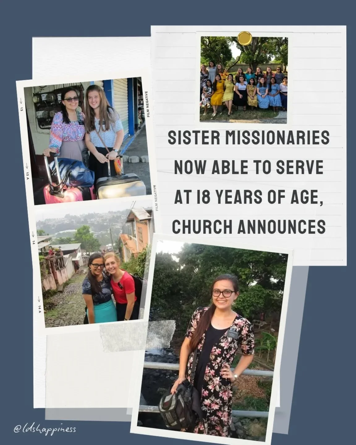 SISTER MISSIONARIES CAN NOW SERVE AT 18!! The Church of Jesus Christ of Latter-day Saints announced the change today, November 21, 2025.

As a former full-time sister missionary who submitted her papers the DAY I could, this news is so exciting!

I m