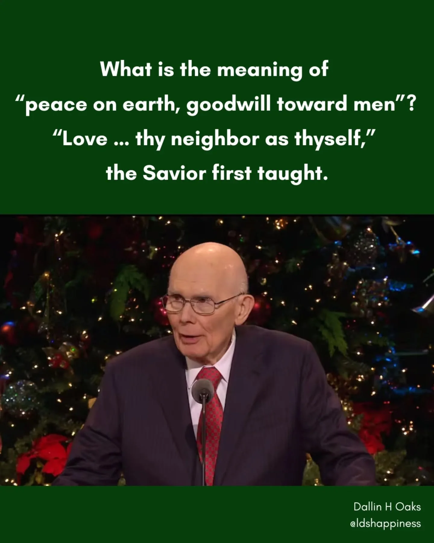 Christmas is a time to remember that we are all part of the same family- God's family 💕 No matter who you are or where you're from, we're all brothers and sisters and Jesus lived and died and lives again for each of us.

The quotes come from Preside