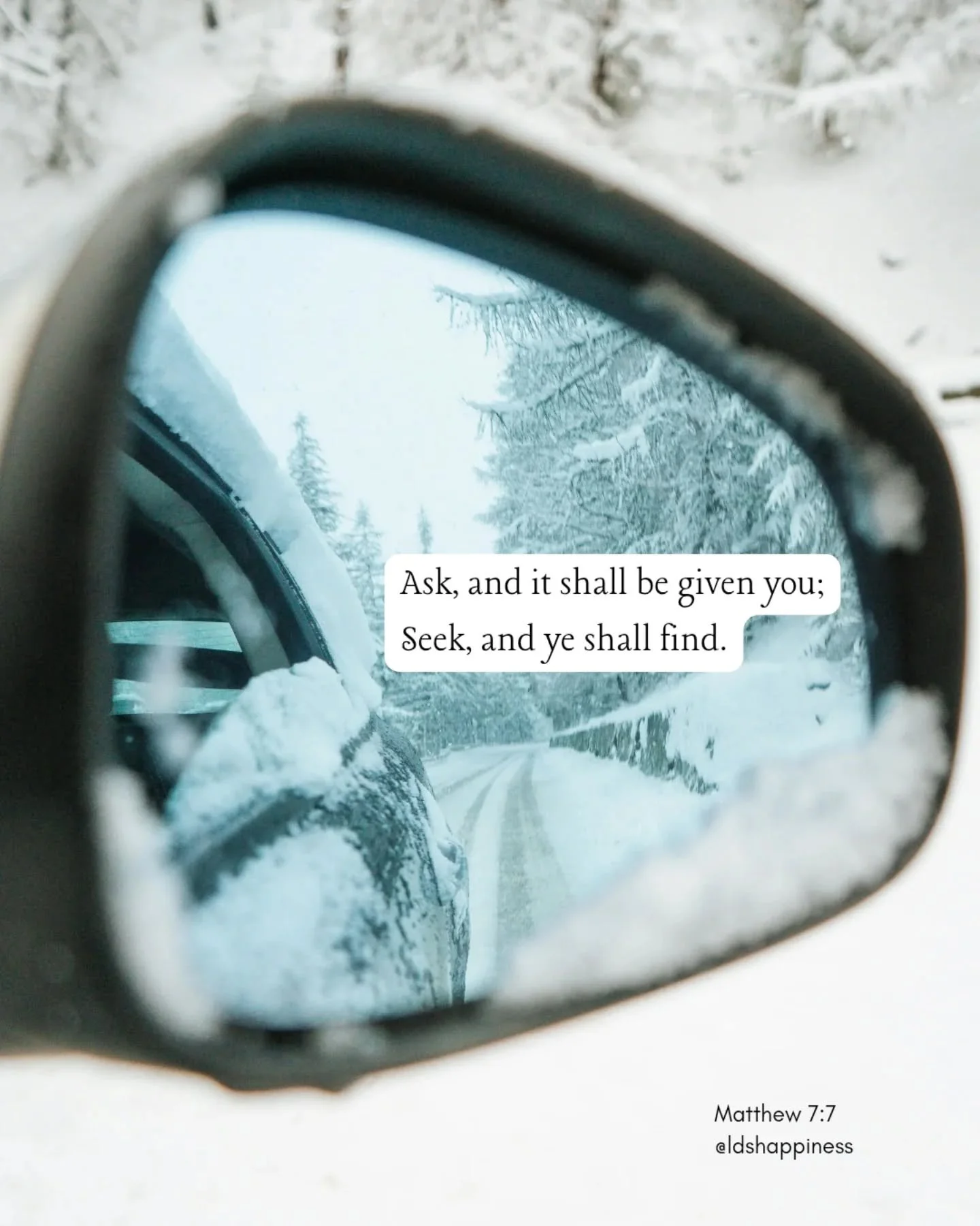 This year, look for God in your life. Ask for His guidance, seek for His presence, and you will find Him 💕

#resolutions #newyear #seekgod #ldshappiness #godlovesyou