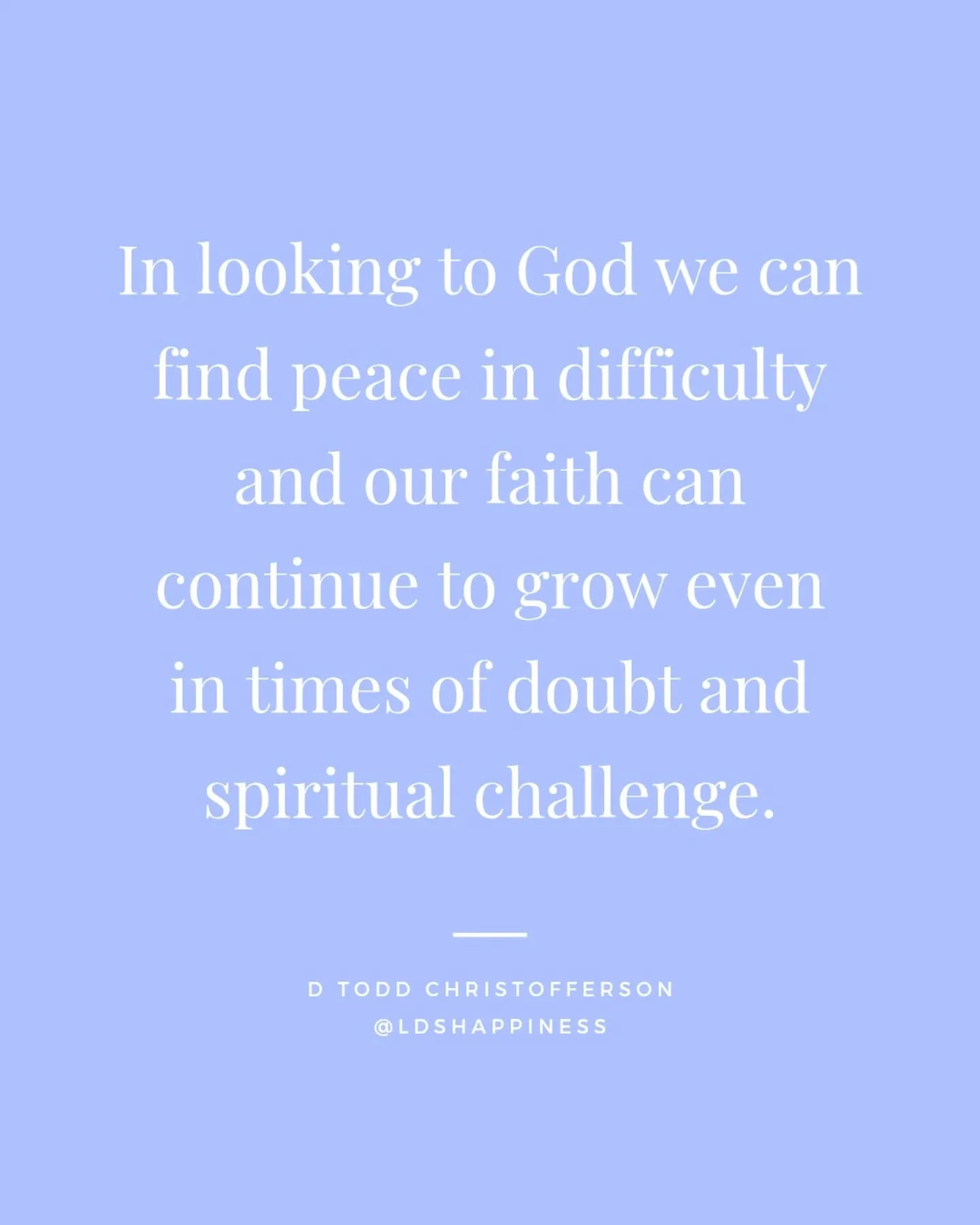 The recent murders and violence in Minneapolis and Salt Lake have filled me with sadness, anger, doubt, and fear. But even in these dark times, there is peace available in Jesus Christ. I trust that because of Jesus Christ, all that is wrong will be 