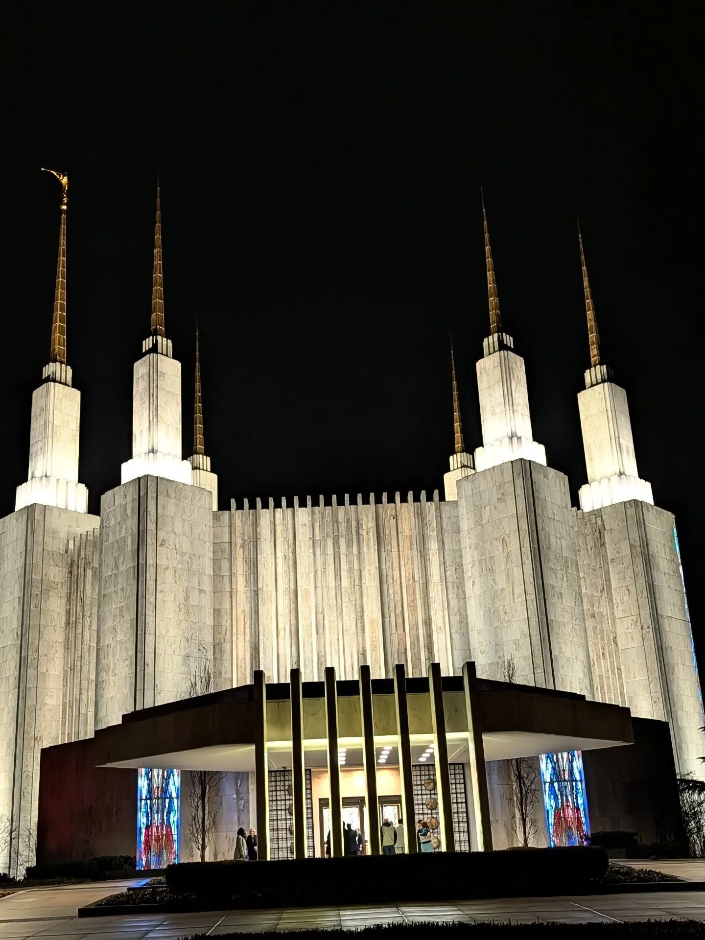 At the DC temple tonight, in awe of God's goodness and His tender mercies. God loves us. He is aware of us, even the details of our lives. His Plan is perfect. 

I ran into a mission friend at the temple, a complete surprise as we are just visiting a