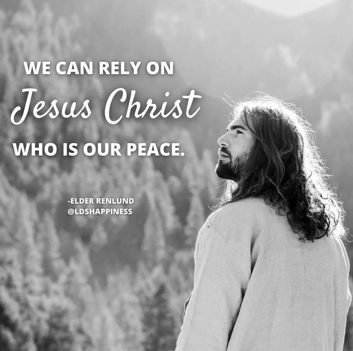 Jesus is always there for us. In a dark world of anger and fear, there is hope and peace because of Jesus Christ. Turn to Him and feel the warmth of His love.

Photo from @amomentwithchrist

#jesuslovesyou #peaceinchrist #lds #ldshappiness  #churchof