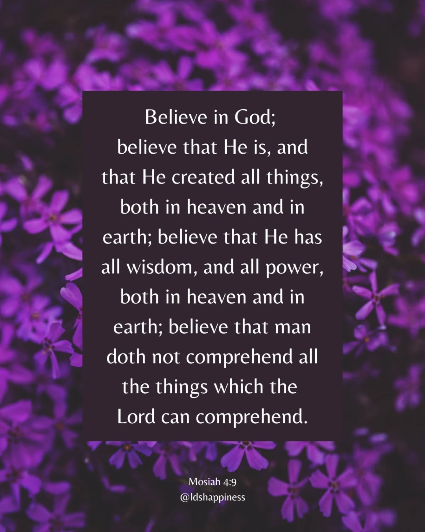 "Believing in God is a choice. So make that choice! He is there. God is real, and He knows us." I wrote that note in the margin next to this verse some years ago, and it hit me powerfully today. I love returning again and again to scriptura