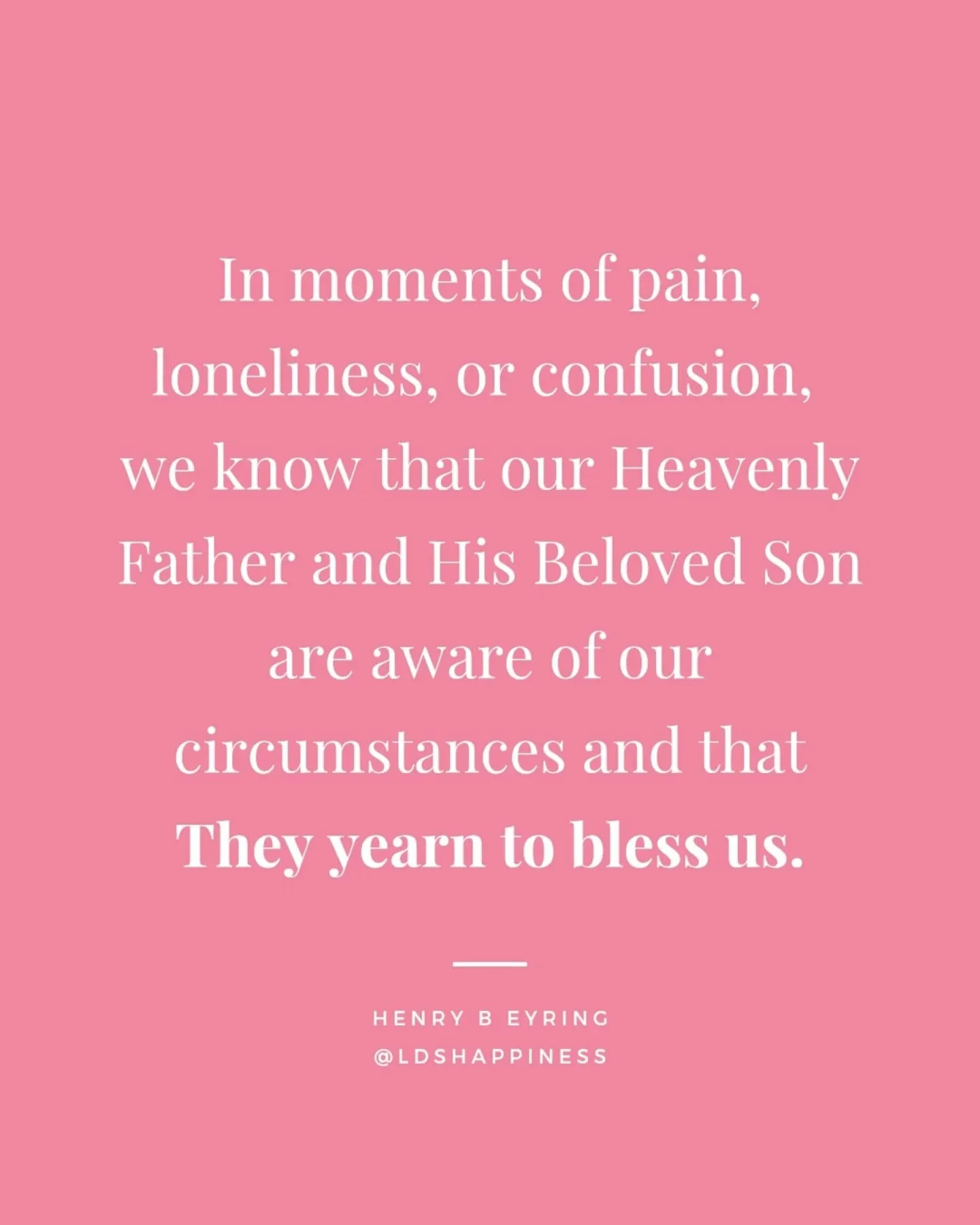 Heavenly Father and Jesus Christ YEARN to bless you! They are always waiting for you, arms outstretched, just a prayer away. This message from President @henrybeyring about the power of prayer is so tender and needed 💕

#prayer #jesuslovesyou #godlo