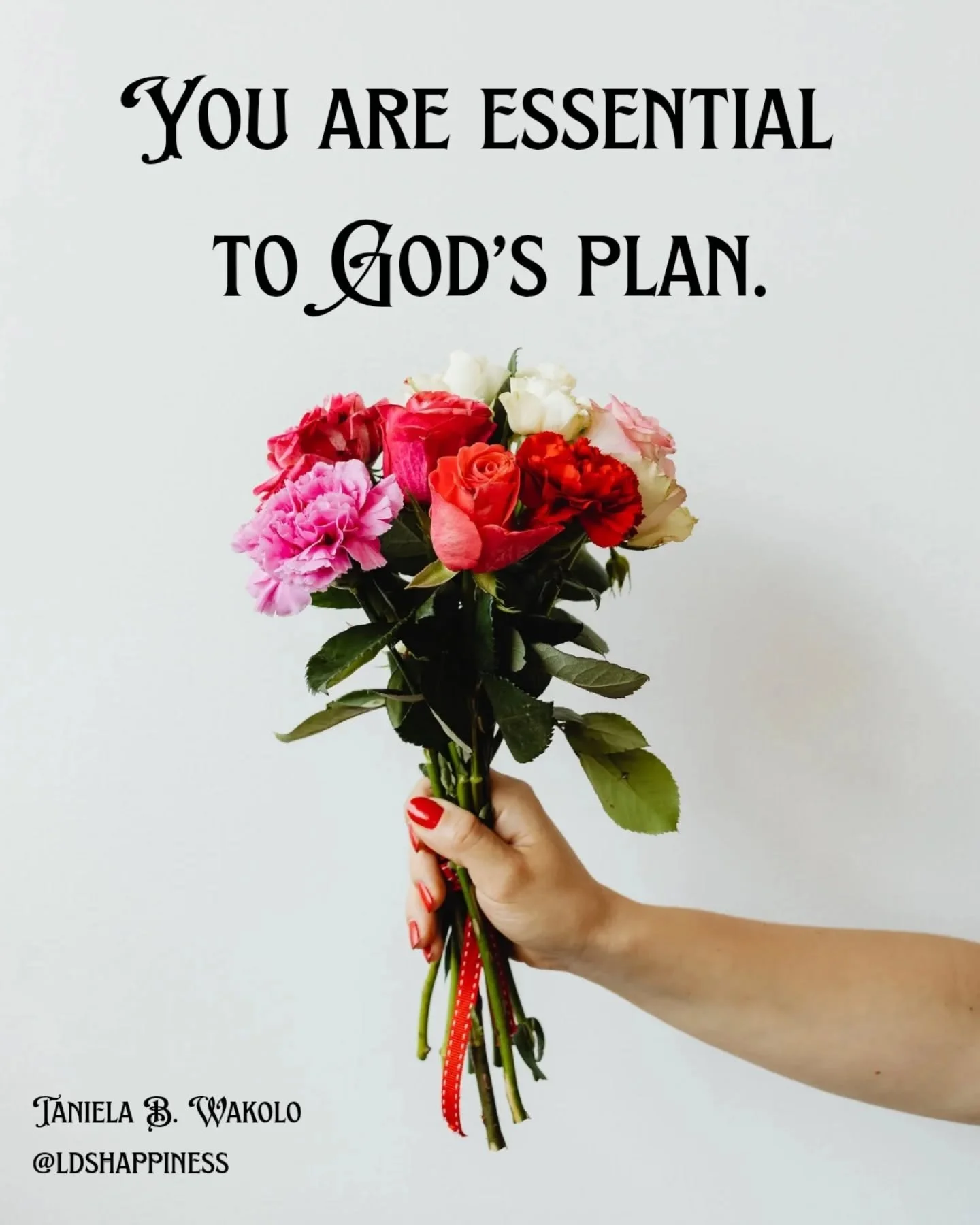 You matter. You are loved and needed. Your Heavenly Father knows you, loves you, and sees your divine potential. This talk from Elder Wakolo spoke to my heart ❤️ 

#youmatter #generalconference #ldsquotes #ldshappiness #godlovesyou