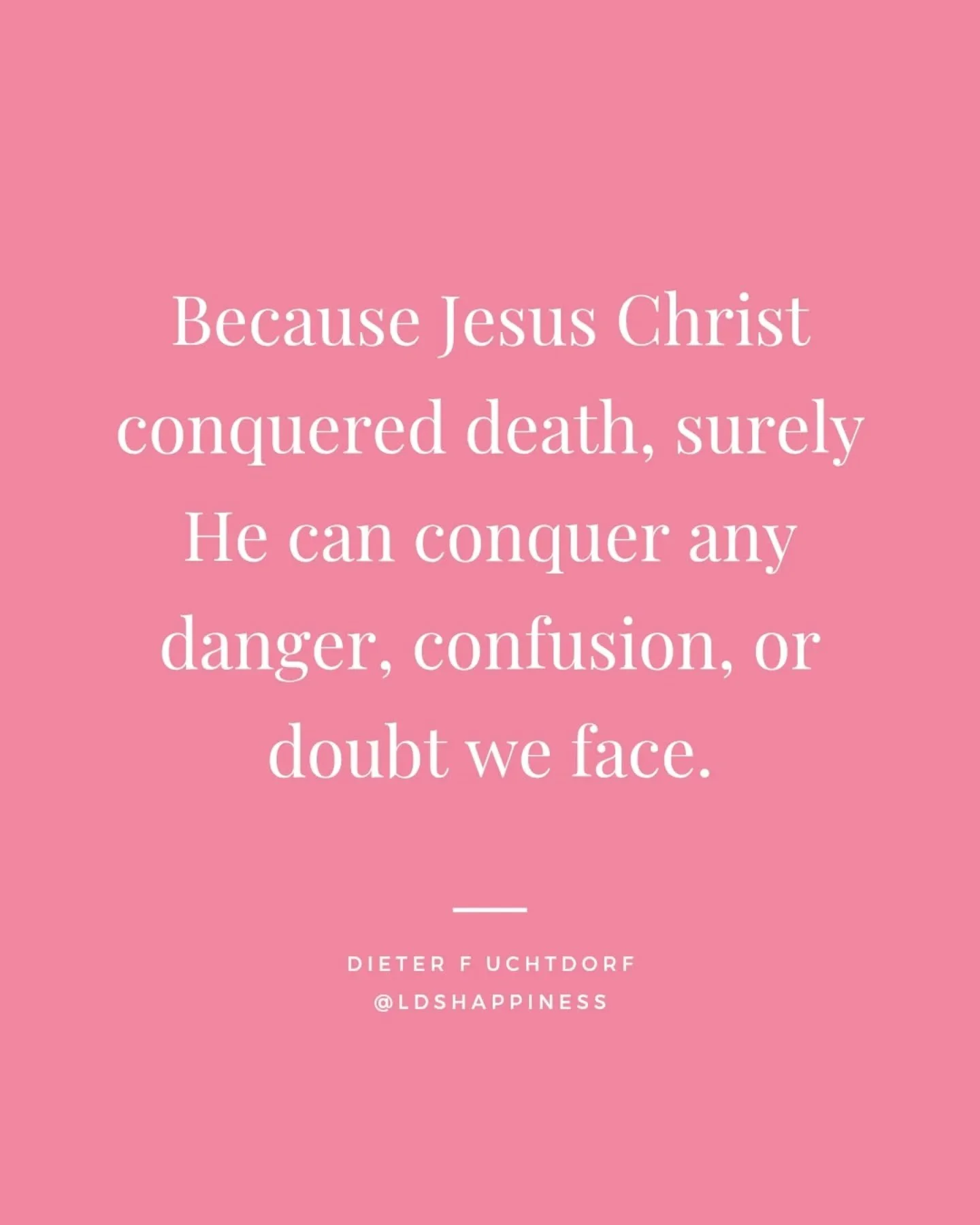 Jesus Christ LIVES 💕 He conquered death and despair and brings us all life and hope. Come unto Christ and find peace and rest! What was your favorite talk from Conference? 

#comeuntochrist #jesuslovesyou #generalconference #ldsquotes #ldshappiness