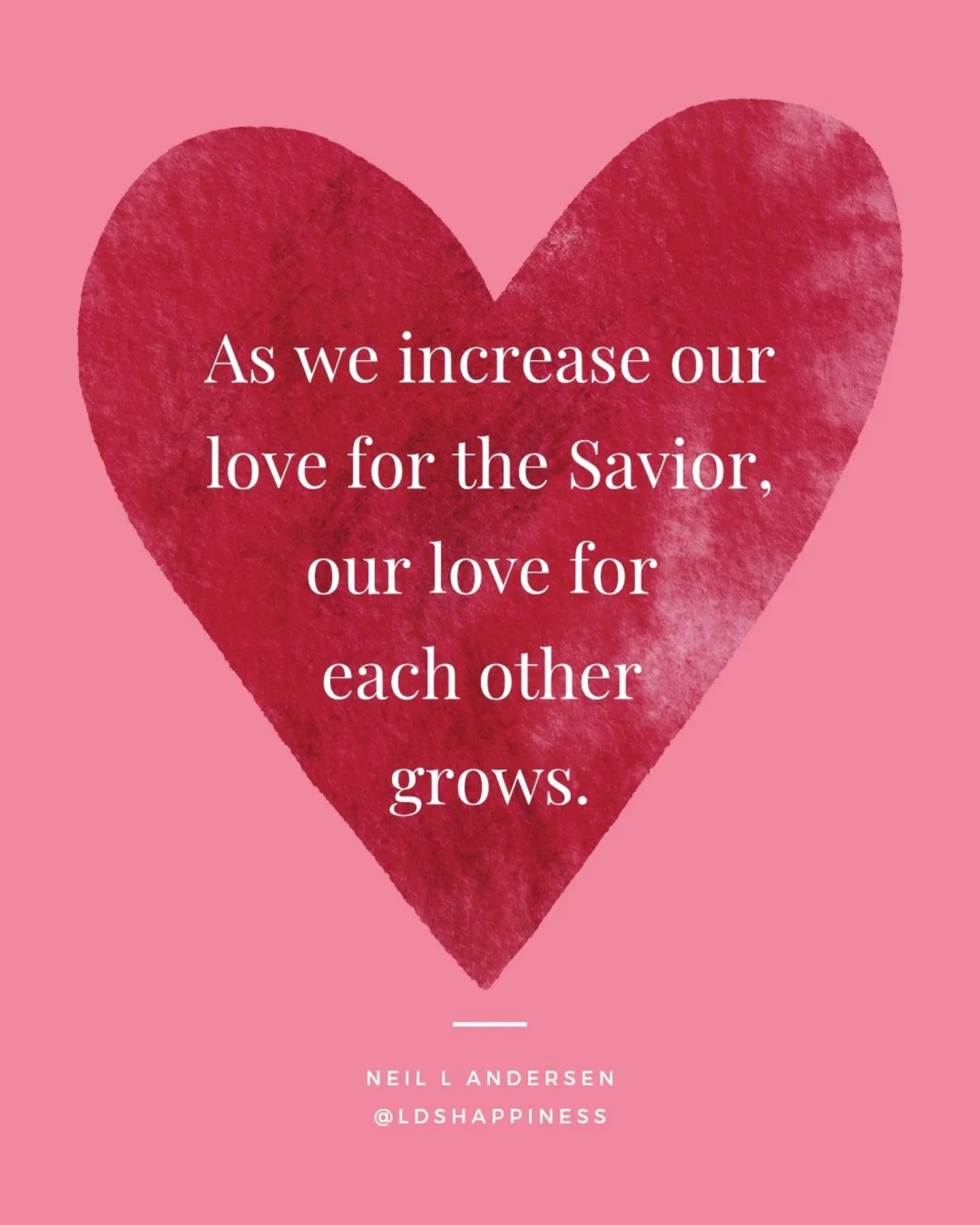 It's a virtuous cycle- the more we love Jesus, the more we love each other. And the more we love each other, the more we love God. The more we love God, the more we understand His love, and the way He sees us, and the more we love each other! Recogni
