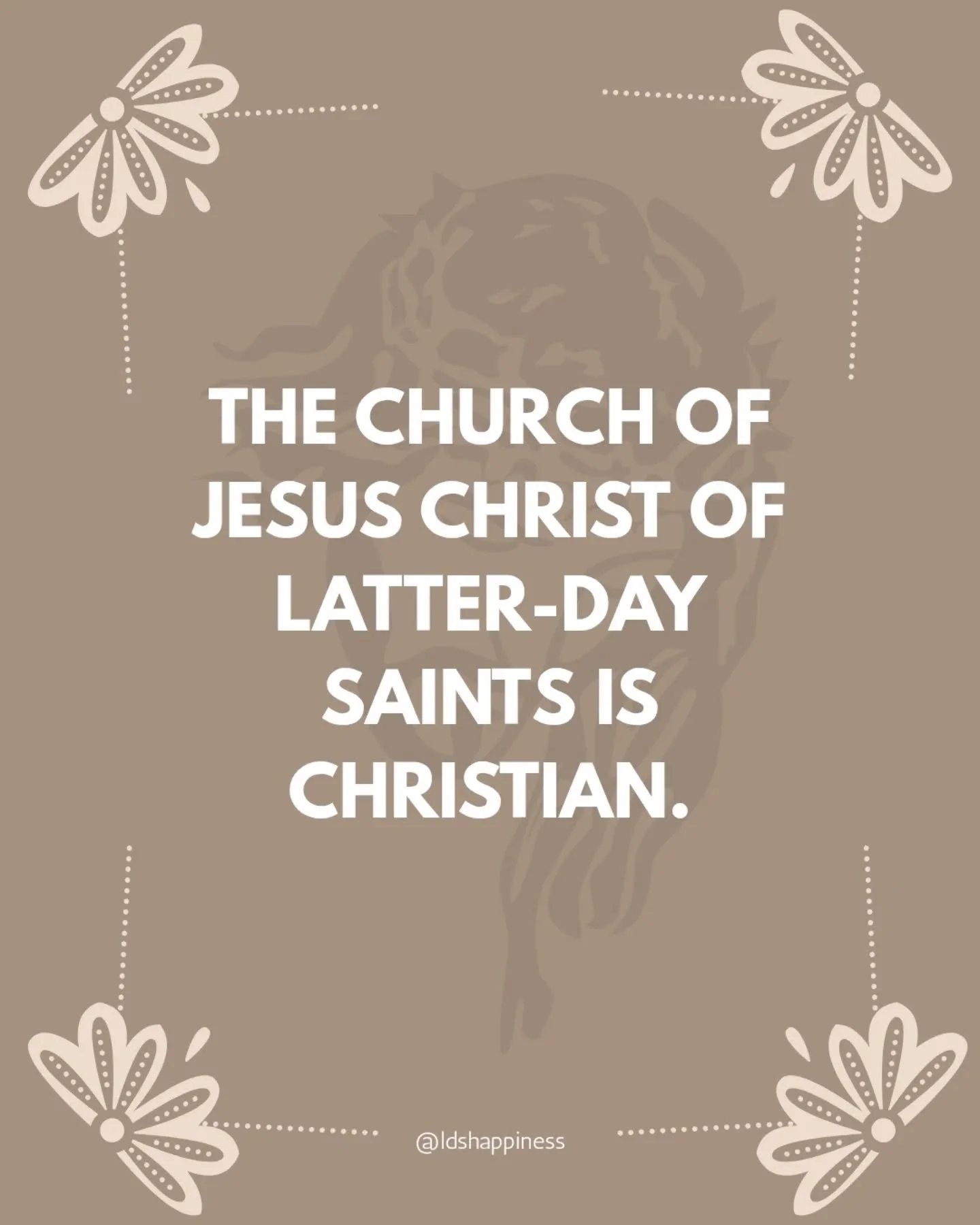 What does it mean to be Christian? Recent controversy and decisions by the United States government have brought this topic into the forefront of conversation. The Church of Jesus Christ of Latter-day Saints is Christian. We believe in Christ. I am p