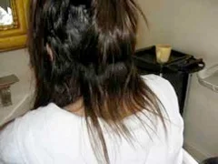 This is the length of Carrie’s hair.