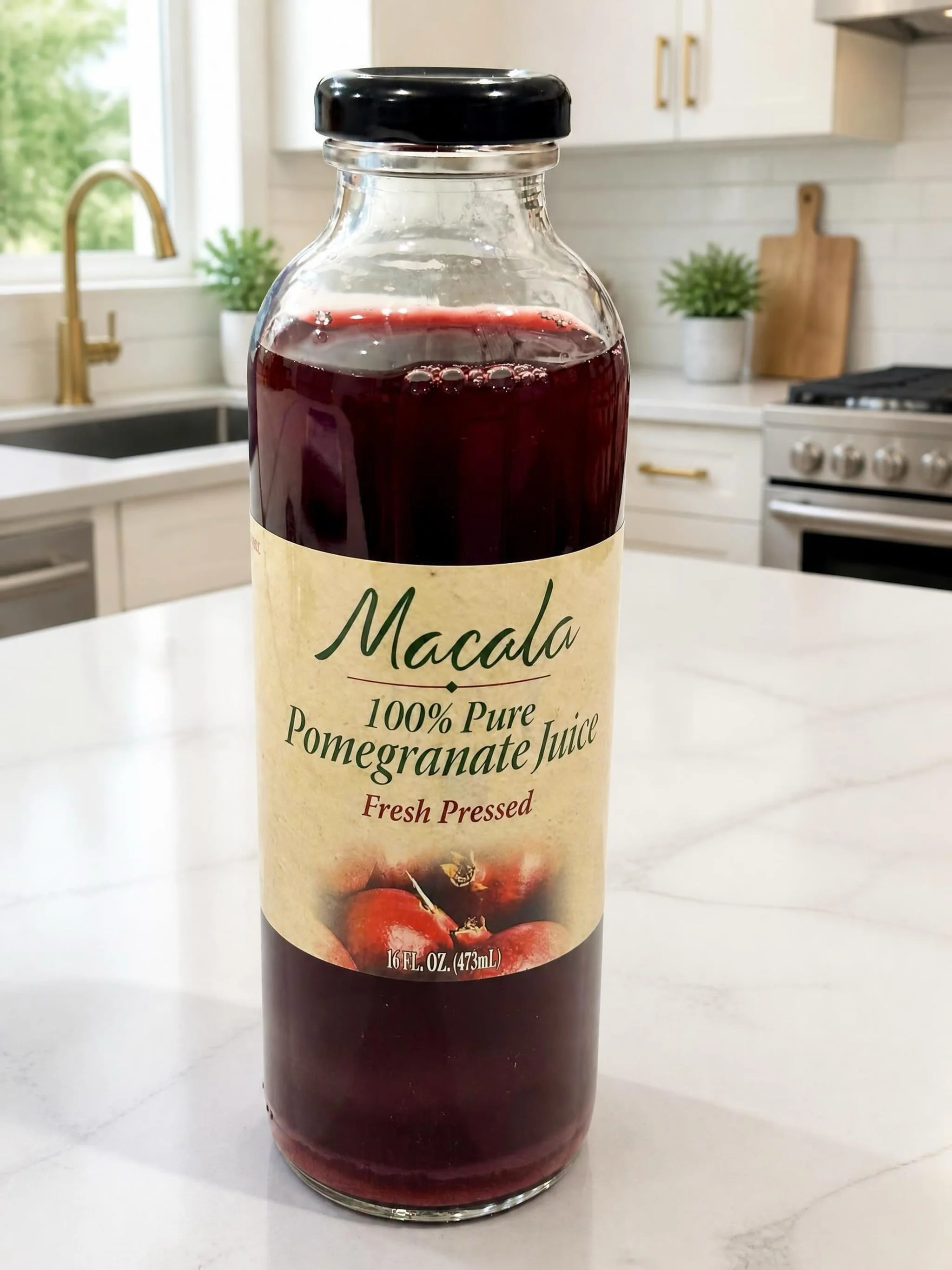 Different bottle. Same wonderful juice from our locally grown pomegranates! Nothing added! Not from concentrate.

🔗in bio to purchase.