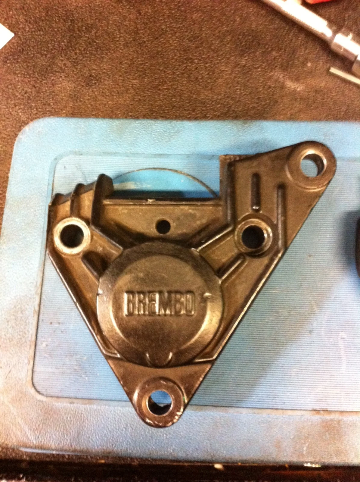 2 of the 3 calipers have been cleaned up and rebuilt. One of the bleed nipples broke off and couldn't be drilled out. A used replacement from Ebay is on the way.