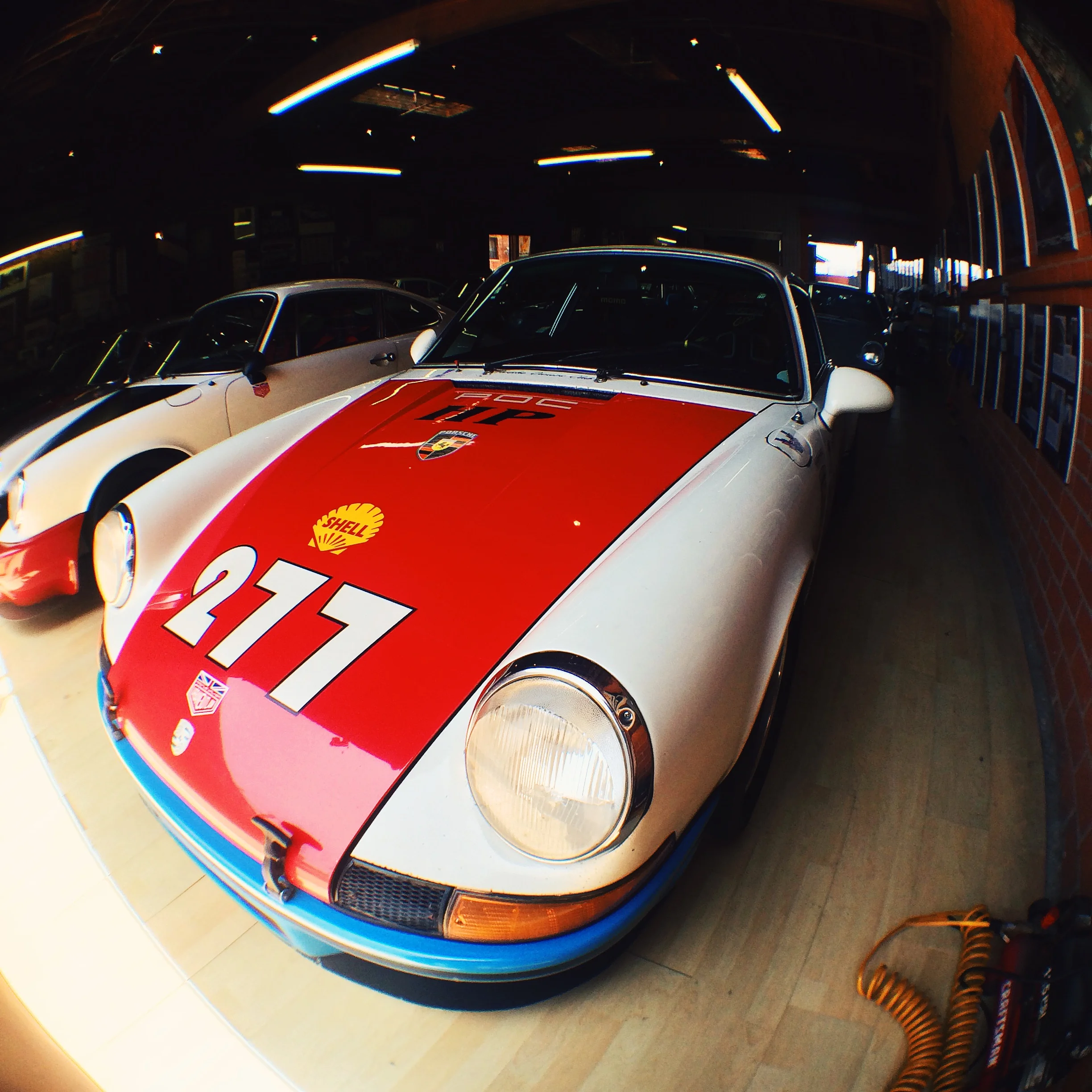 A Visit To Magnus Walker's Garage in LA