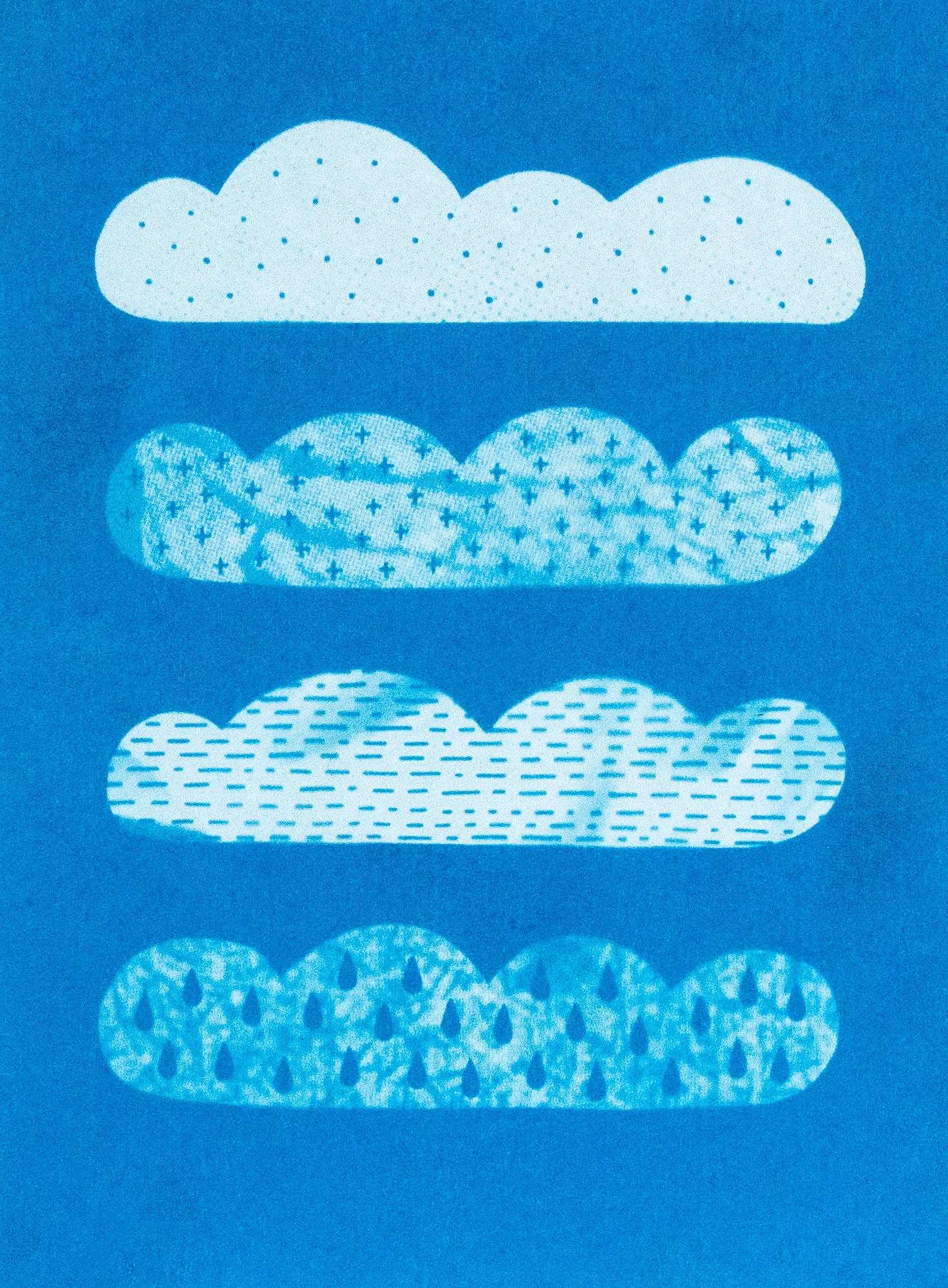 Wishful Thinking, cyanotype, 5.5 x 7.5