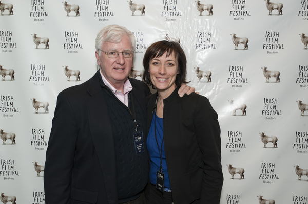 Steve Greeley, Executive Director of The American Ireland Fund with Dawn Morrissey