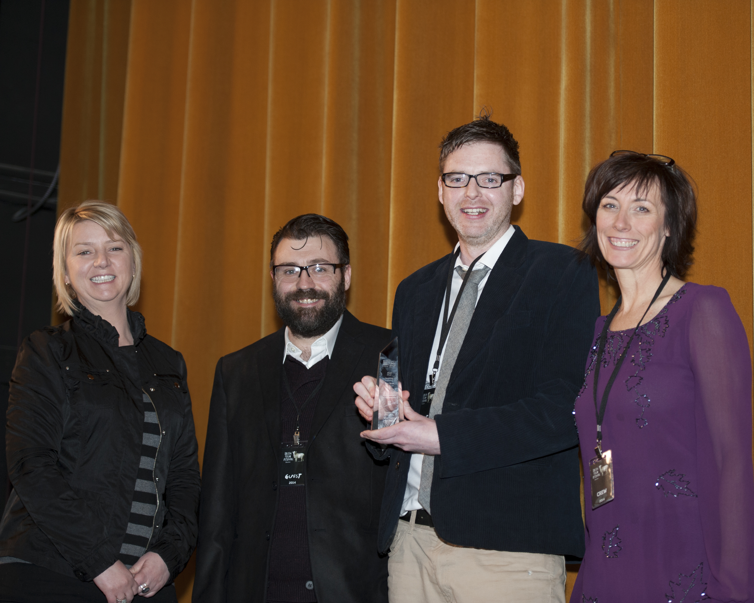 Congrats to Eamonn Cleary & Brian Deane who won Most Inspiring Best Short, presented by Synergy Investments/Ireland.