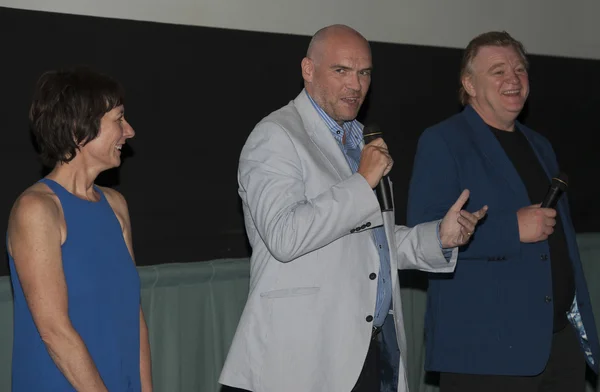 Dawn Morrissey, Brendan Gleeson and John Michael McDonagh