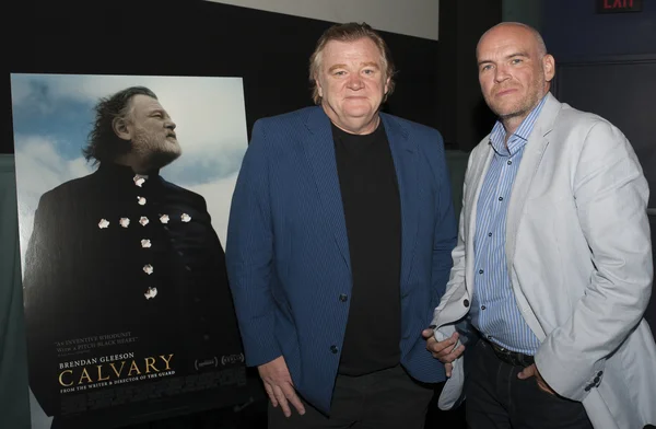 Brendan Gleeson and John Michael McDonagh