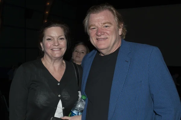 Karen Daly and Brendan Gleeson 