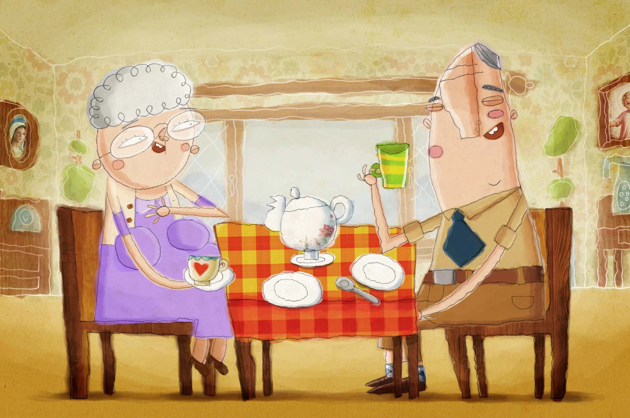 TEA WITH THE DEAD