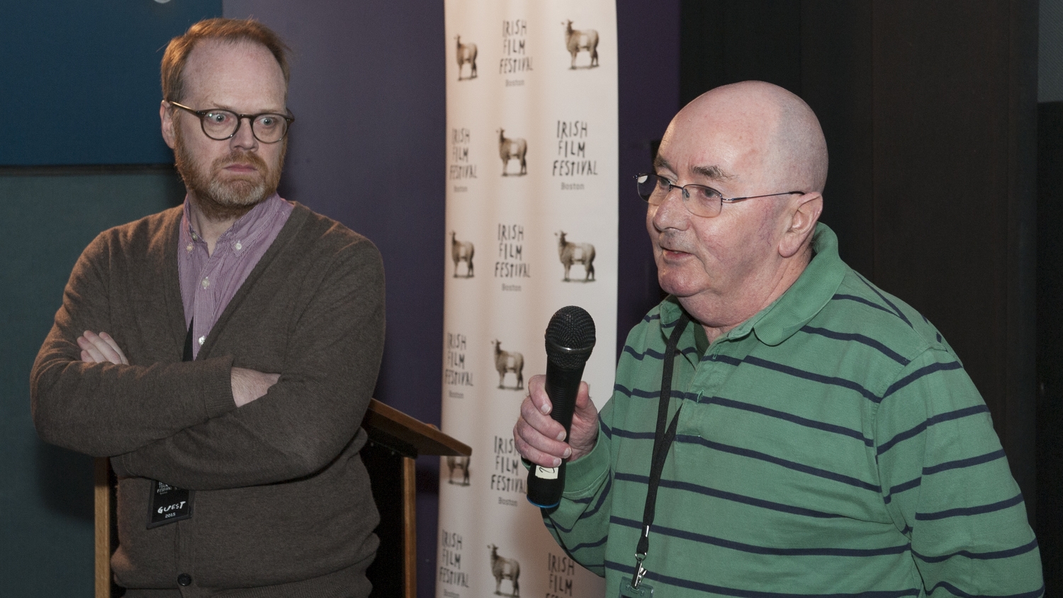  Director Trevor Birney and Vinny McCormack 