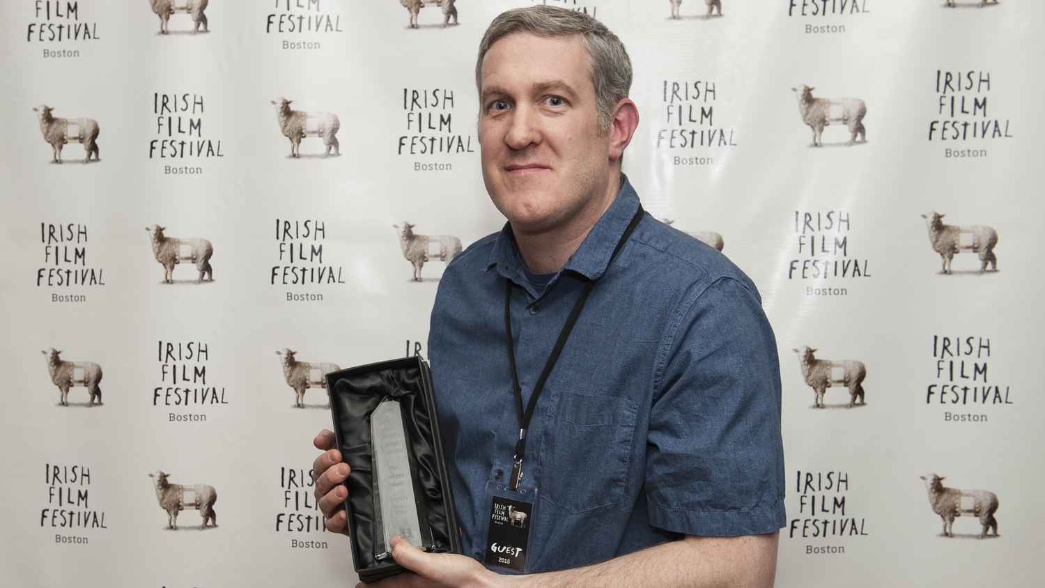  Director Paul Murphy, winner of the 2015 Director's Choice Short Award for THE WEATHER REPORT.&nbsp; 